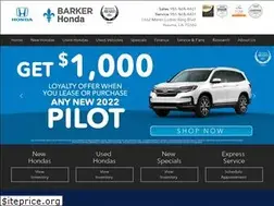 Sites similar to barkerhonda.com