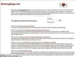 Sites similar to barkingdogs.net