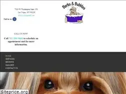 Sites similar to barksandbubbleslv.com