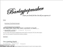 Sites similar to barleypopmaker.info