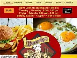 Sites similar to barnabys.ca