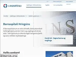 Sites similar to barnaspitali.is