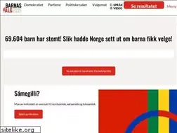 Sites similar to barnasvalg.no