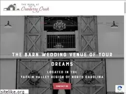 Sites similar to barnatcranberrycreek.com