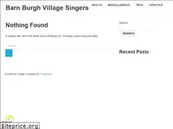 Sites similar to barnburghvillagesingers.org.uk