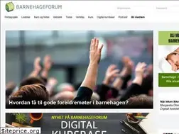 Sites similar to barnehageforum.no