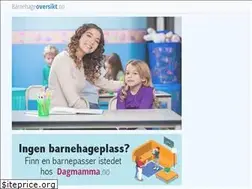 Sites similar to barnehageoversikt.no