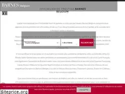 Sites similar to barnes-belgium.com