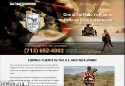 Sites similar to barneslawfirm.com