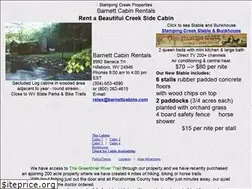 Sites similar to barnettcabins.com