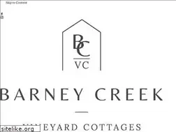 Sites similar to barneycreekcottages.com