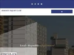 Sites similar to barneyinjurylaw.com