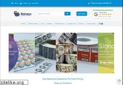 Sites similar to barneysprinting.com.au