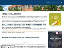 Sites similar to barnim-gymnasium.net