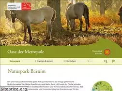 Sites similar to barnim-naturpark.de