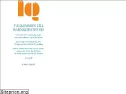 Sites similar to barniqtestet.se