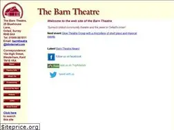 Sites similar to barntheatreoxted.co.uk