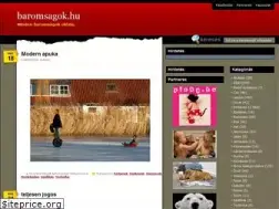 Sites similar to baromsagok.hu