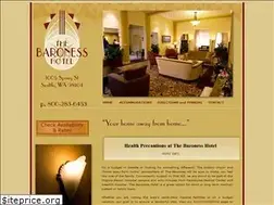 Sites similar to baronesshotel.com