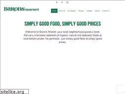 Sites similar to baronsmarket.com
