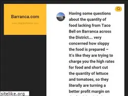Sites similar to barranca.com
