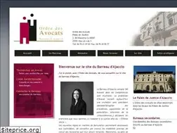 Sites similar to barreau-ajaccio.fr