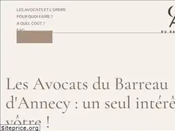 Sites similar to barreau-annecy.com