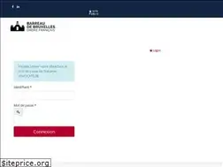 Sites similar to barreaudebruxelles-intranet.be