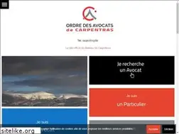 Sites similar to barreaudecarpentras.fr