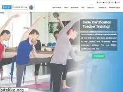 Sites similar to barrecertification.com