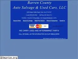 Sites similar to barrencountyautosalvage.com