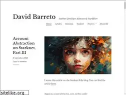 Sites similar to barretodavid.com