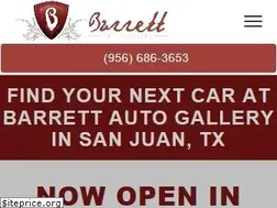 Sites similar to barrettautogallery.com