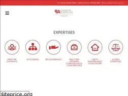 Sites similar to barretteavocats.com