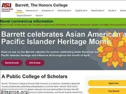 Sites similar to barretthonors.asu.edu