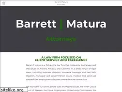 Sites similar to barrettmatura.com