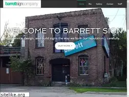 Sites similar to barrettsign.net
