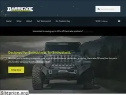 Sites similar to barricadeoffroad.com