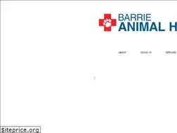 Sites similar to barrieanimalhospital.com