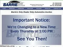 Sites similar to barrieautoauction.com