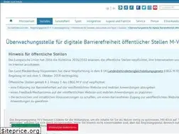Sites similar to barrierefreies-web-mv.de