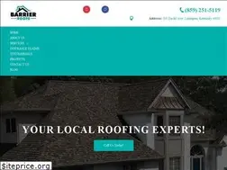 Sites similar to barrierroofs.com