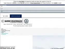 Sites similar to barrievolkswagen.ca