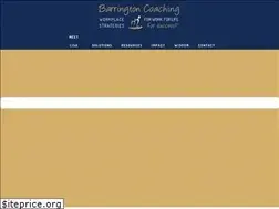 Sites similar to barringtoncoaching.com