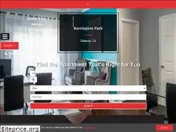 Sites similar to barringtonparkapt.com