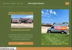 Sites similar to barringtonresale.com