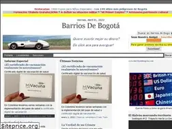 Sites similar to barriosdebogota.com