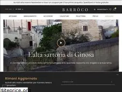 Sites similar to barrocoitalia.com