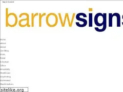 Sites similar to barrowsigns.com