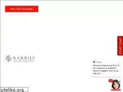 Sites similar to barruslaw.com